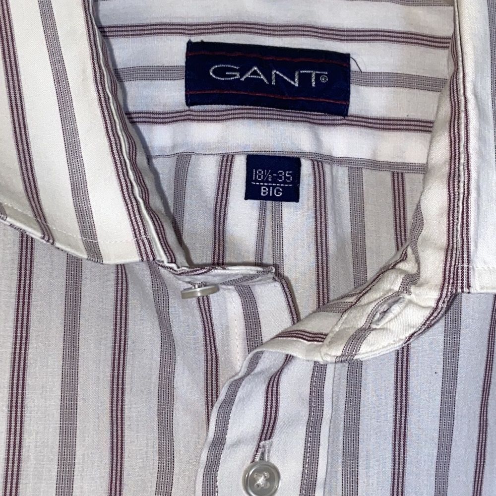GANT MEN SHIRT SIZE 18 1/2-35 BIG